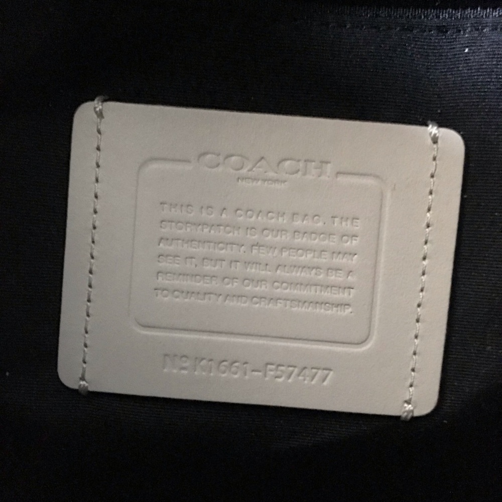 Coach Trek Leather Drawstring Multi Purpose Backpack - Picture 14 of 16